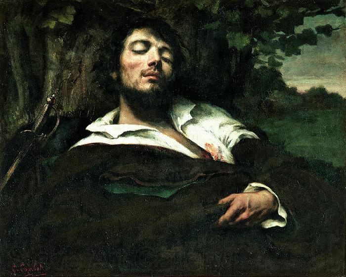 Gustave Courbet The Wounded Man